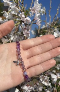 Stosa Madagascar Agate Diffuser Bracelet With Charm